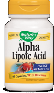 Alpha Lipoic Acid  ( 60 capsules ) Nature's Way